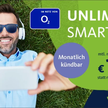 Unbegrenzt Datenvolumen für 14,99€ mtl. | monatlich kündbar | Allnet-Flat | mit VoLTE, WLAN Call, EU-Roaming