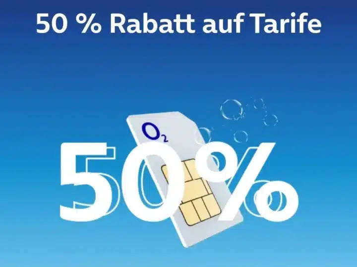 🔥 o2 Tarife 50% günstiger: Unbegrenzt Datenvolumen  l  “Basic” mit 3 MBit/s: 14,99 € l “Smart” mit 15 MBit/s: 19,99 € l “Max” mit 500 MBit/s: 49,99 €