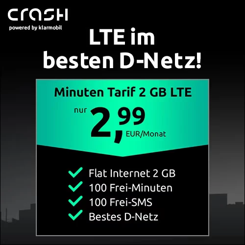 2GB im Telekom-Netz für nur 2,99€