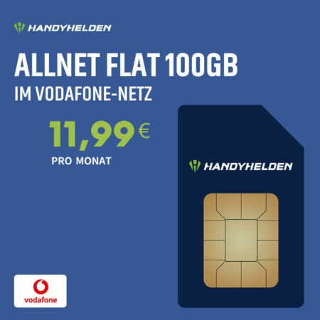 Die besten Handyhelden.de Tarife zum Start: Telekom 20 GB ab 7,99 €, Vodafone 100 GB für 11,99 € & o2 Unlimited ab 14,99€ | Alle Netze mit 5G Allnet-Flat Tarifen